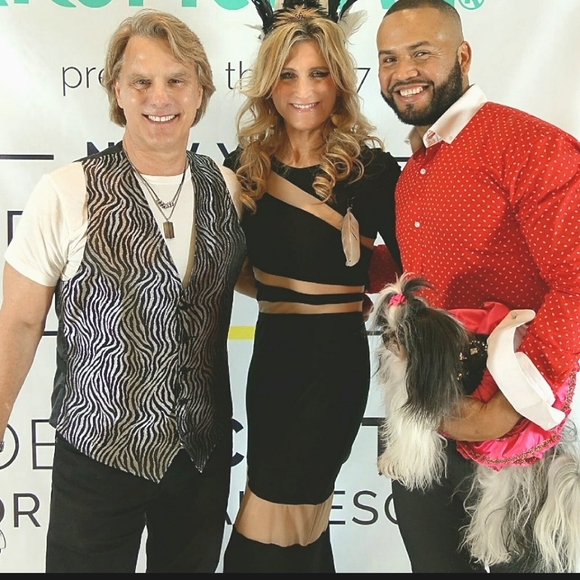 Peekaboo Dress! ABS Allen Schwartz Illusion Inset Maxi Long Black peek a boo - Picture 15 of 16